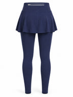 Women's 2-in-1 Skirted Hiking Leggings with Pockets