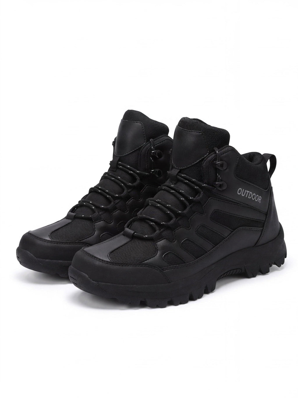 High-Cut Trail Hiking Boots with Deep Tread