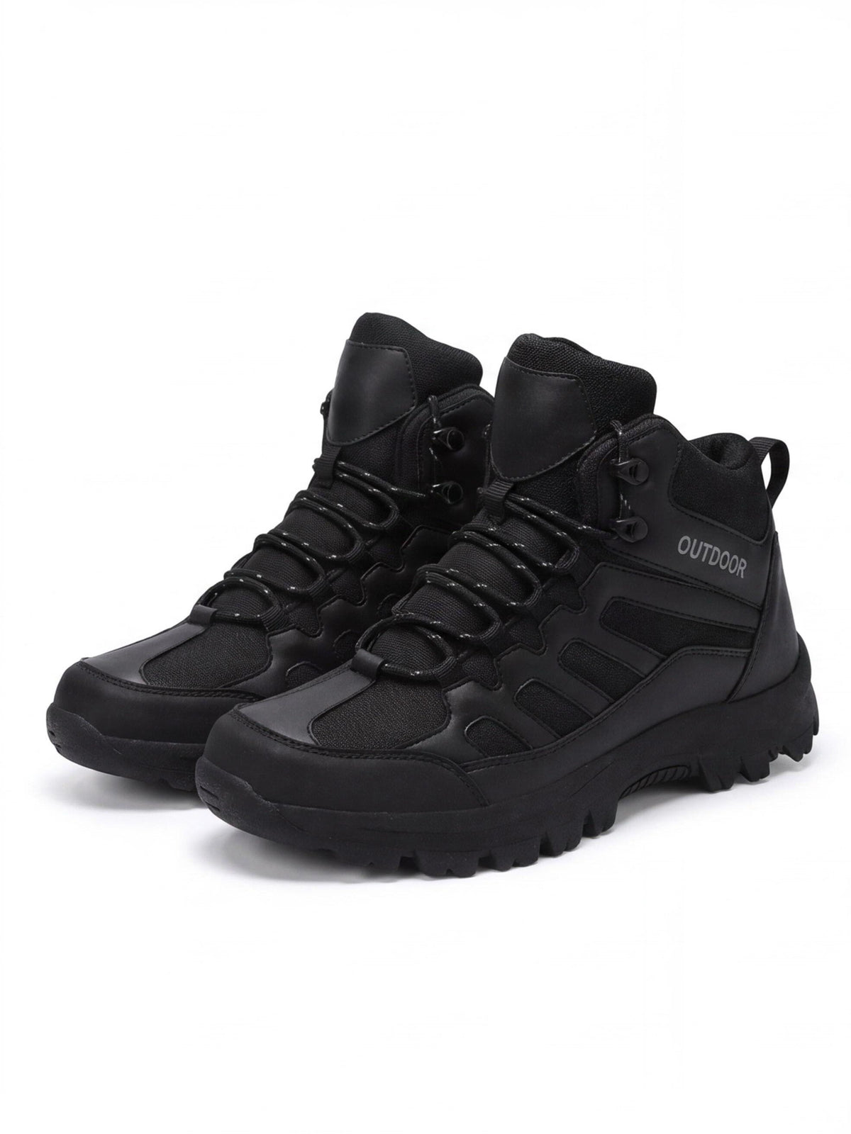 High-Cut Trail Hiking Boots with Deep Tread