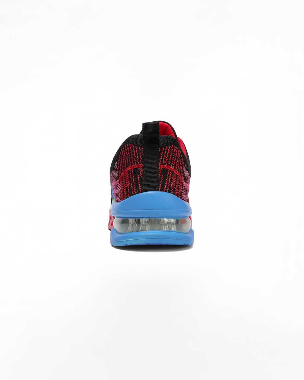 Air Cushion Knit Walking Sneakers with Heel Pull-Tab