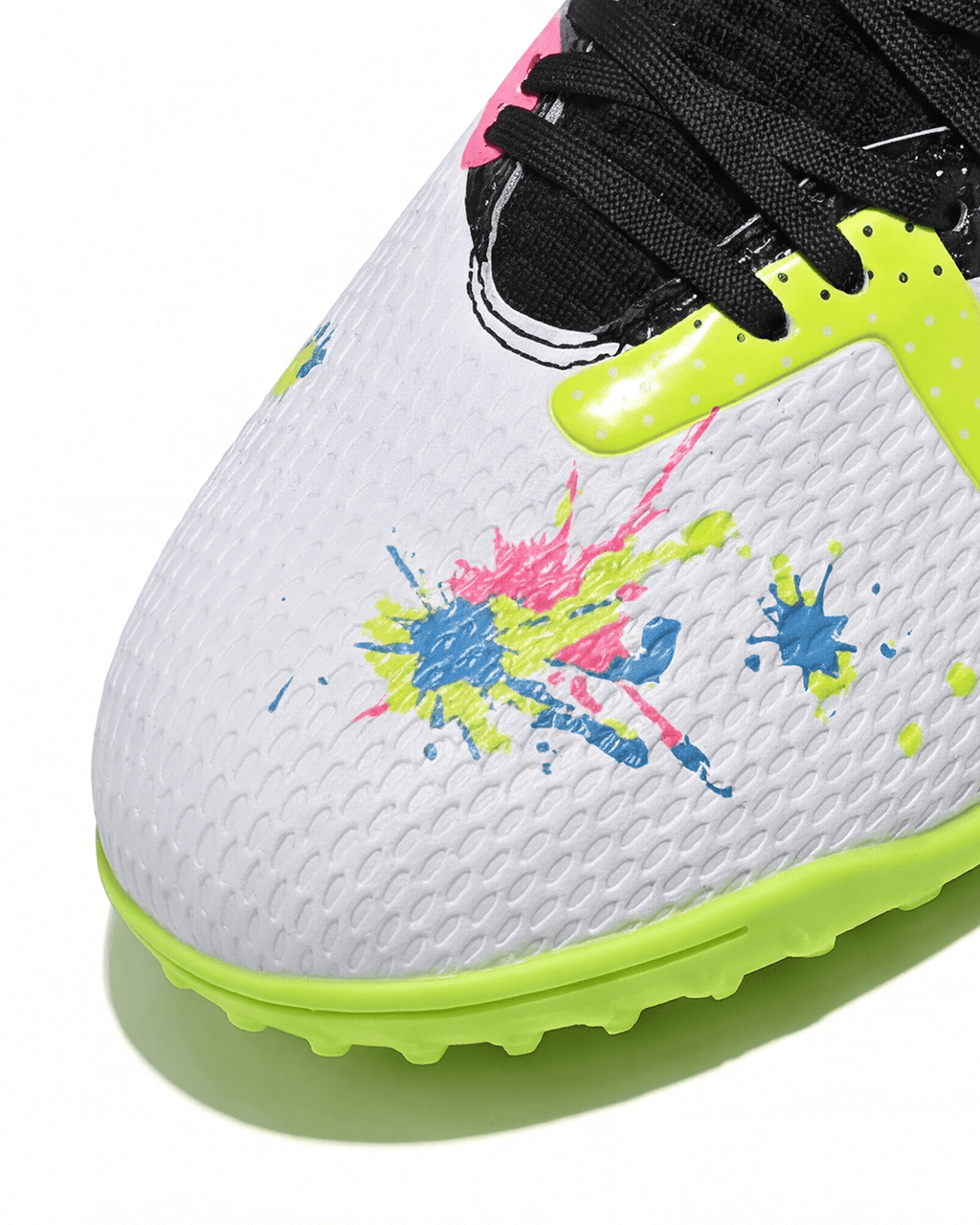 Soccer Turf Cleats with Sock Collar and Grip Sole