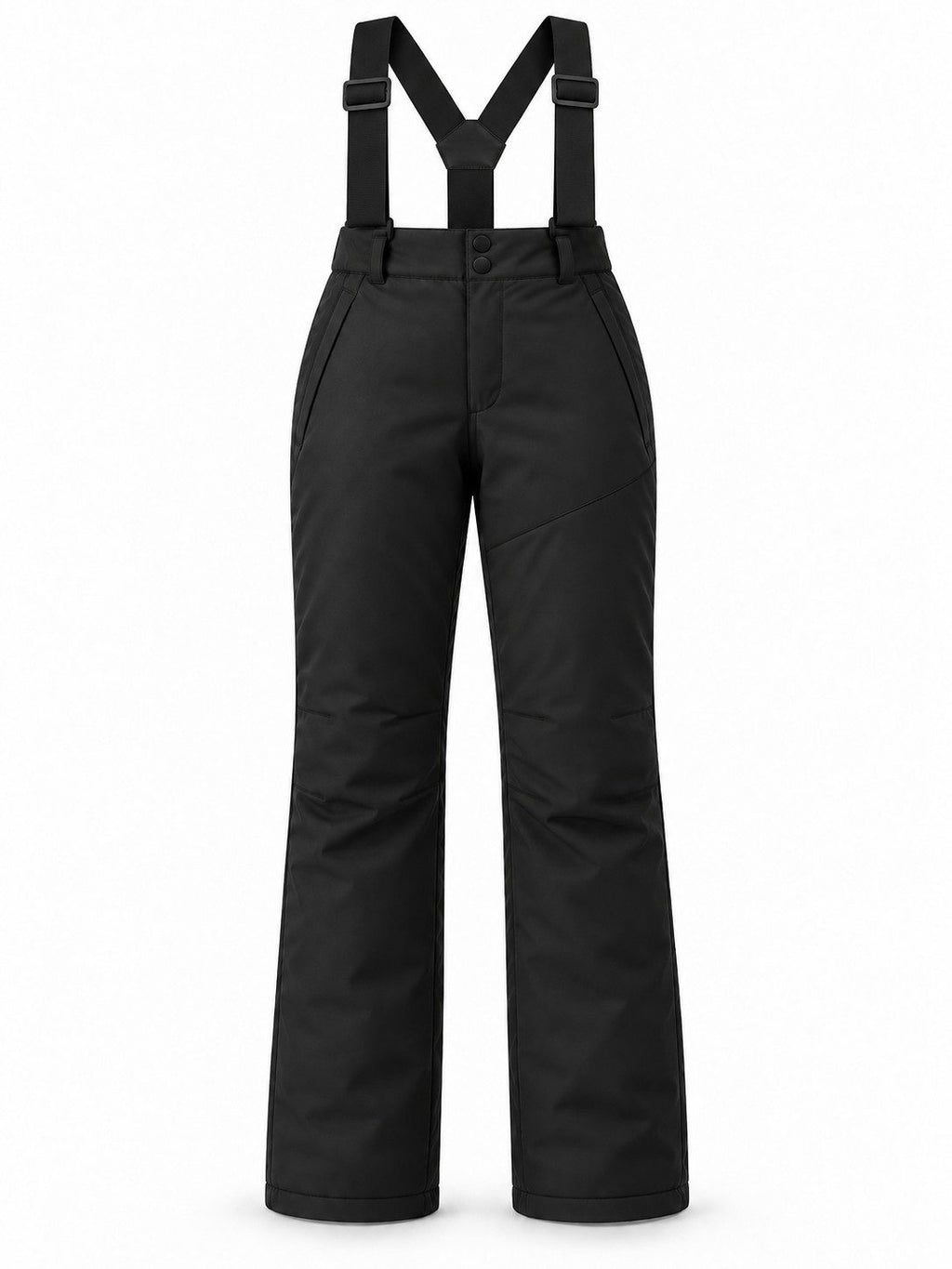 High-Waist Suspender Ski & Snow Pants