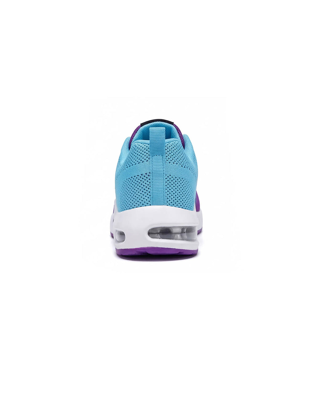 Air Cushion Knit Walking Sneakers with Lace-Up
