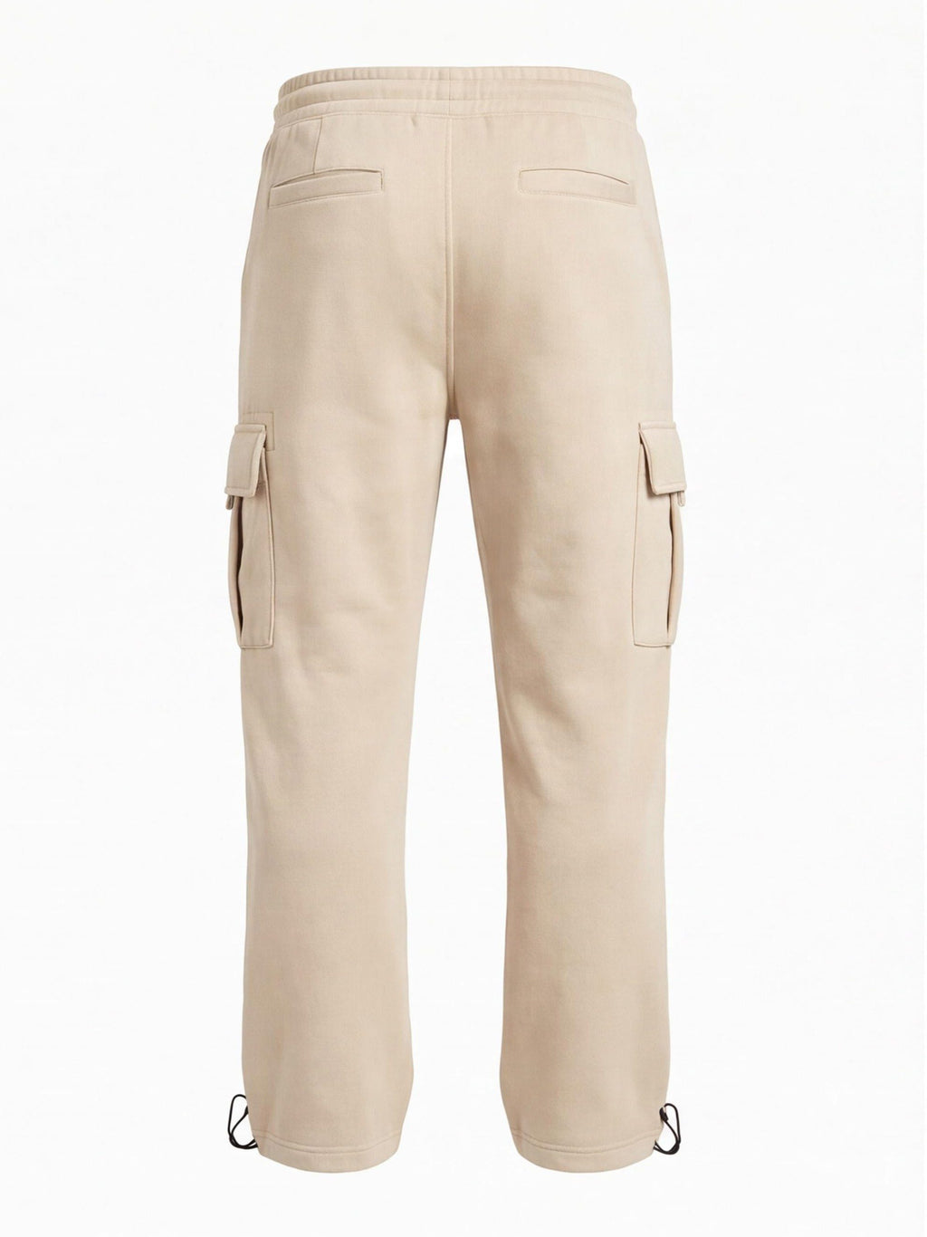 Fleece-Lined Cargo Pants with Adjustable Hems