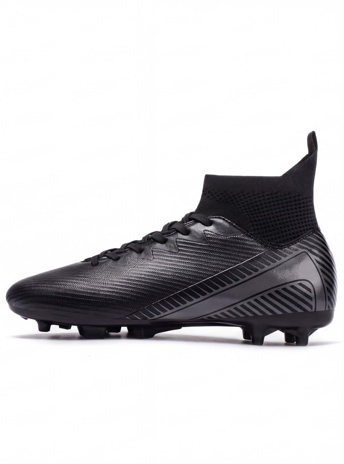 Soccer Cleats with Sock-Fit Collar and Molded Studs