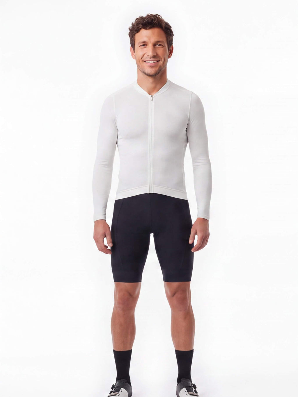 Men’s Multi-Season Cycling Jersey with Full-Zip Front