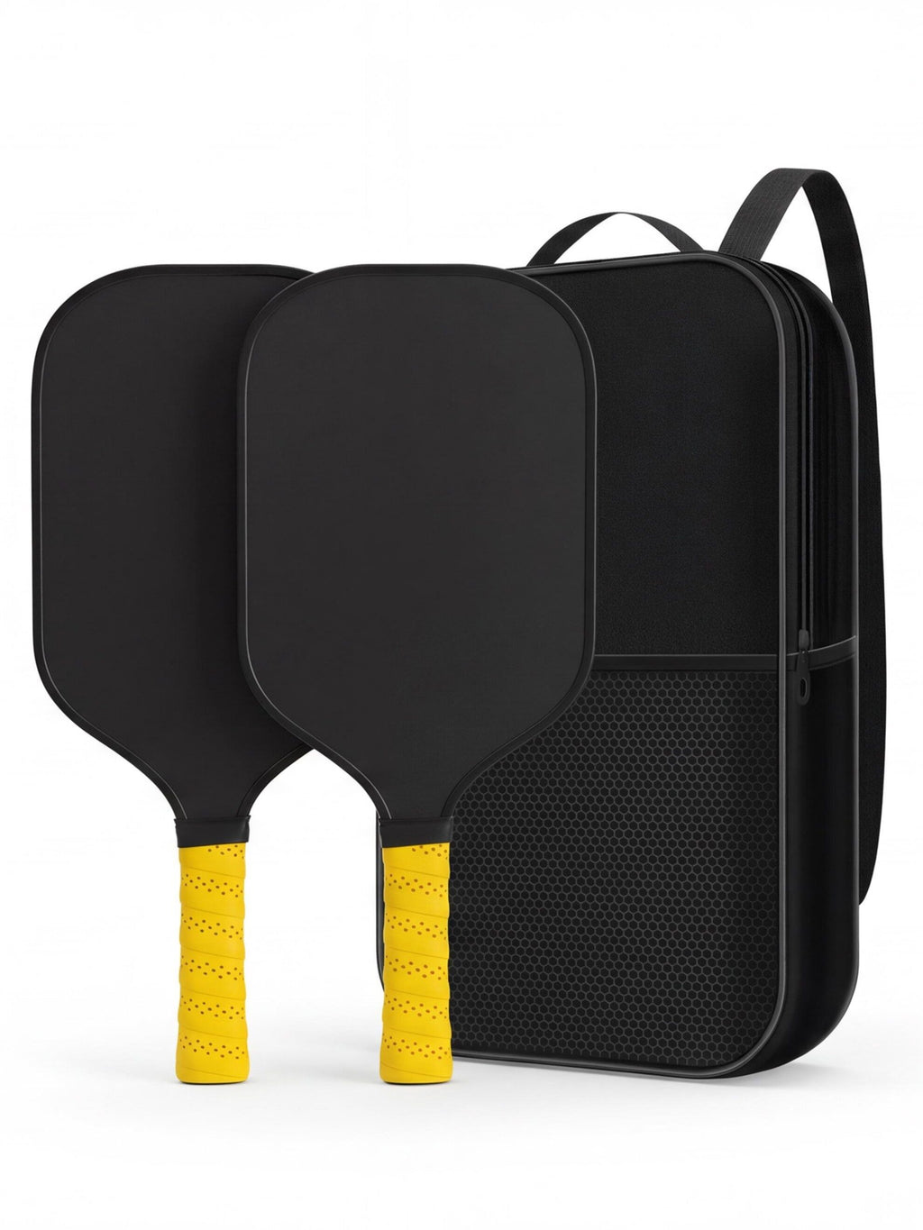 Pickleball Paddle & Tethered Solo Trainer Set