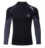 Men's 3mm Split Wetsuit Set with Zip Jacket