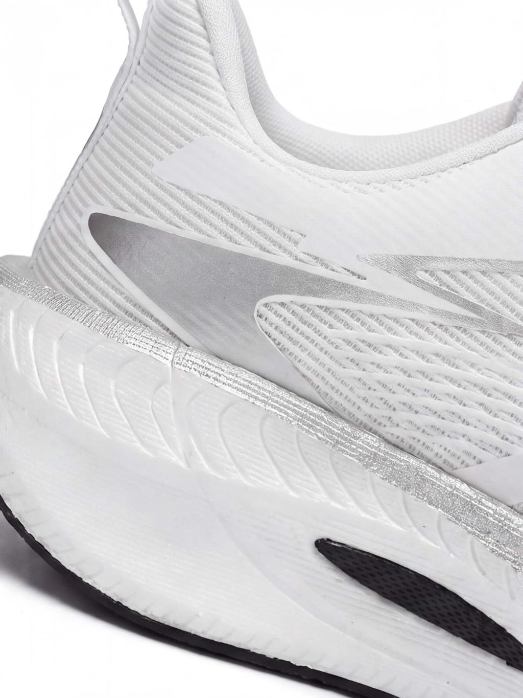 Rocker-Sole Running Shoes with Structured Side Support