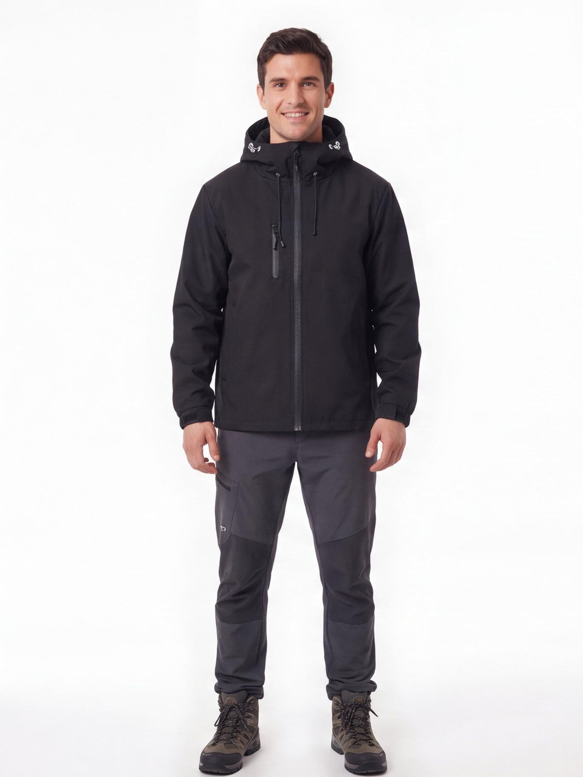 Adjustable 3-Layer Autumn Hiking Jacket