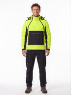 Hooded Softshell Anorak Hiking Jacket