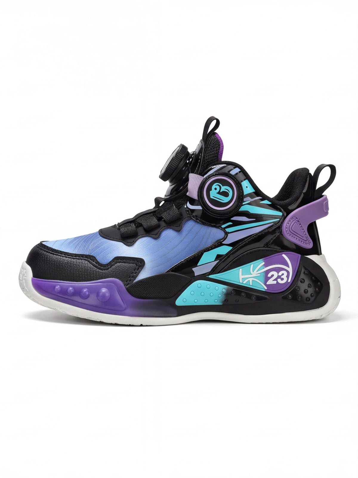 Kids' Dial-Closure Basketball Court Shoes