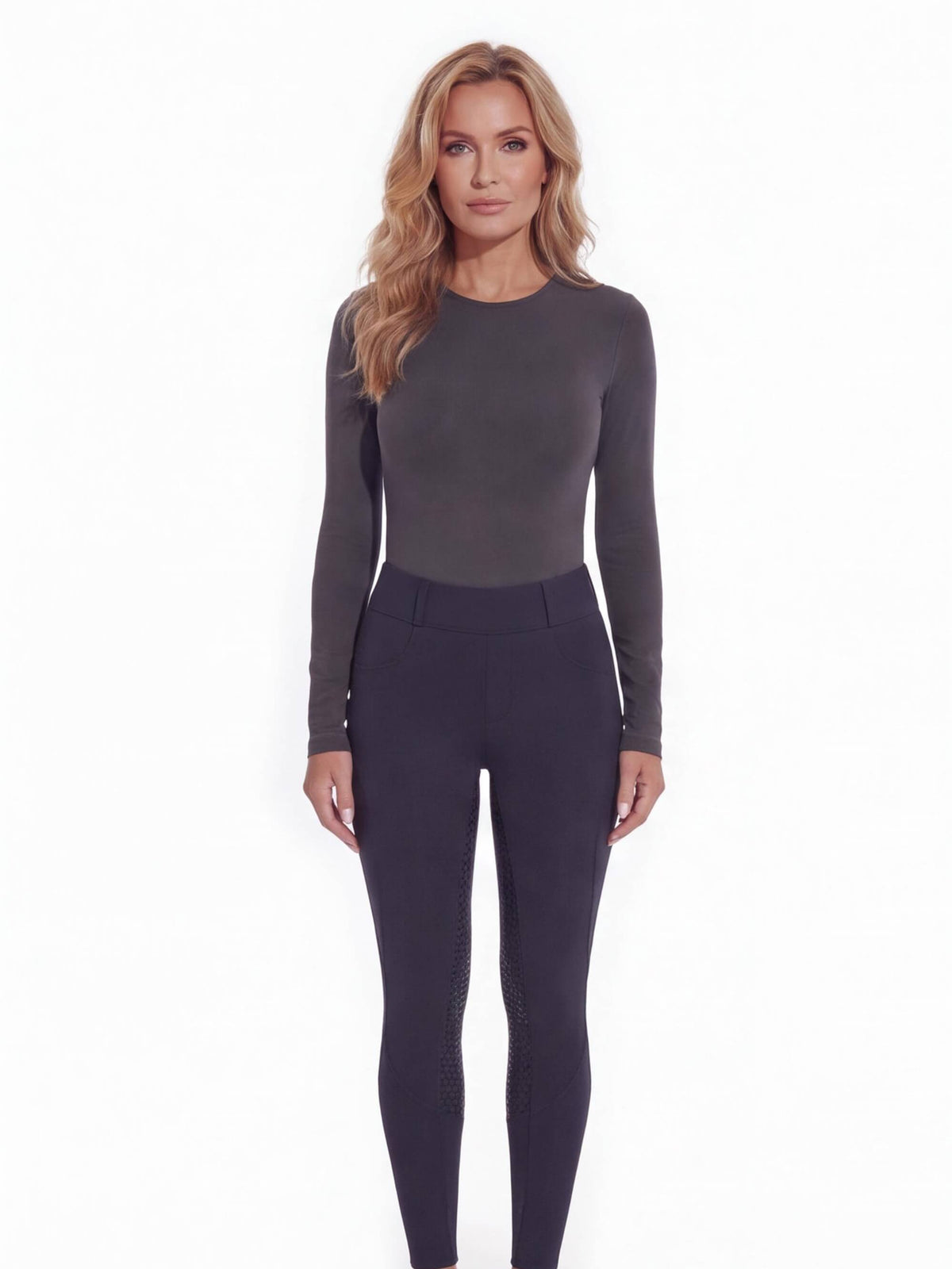 Women’s Riding Breeches with Honeycomb Full-Seat Grip
