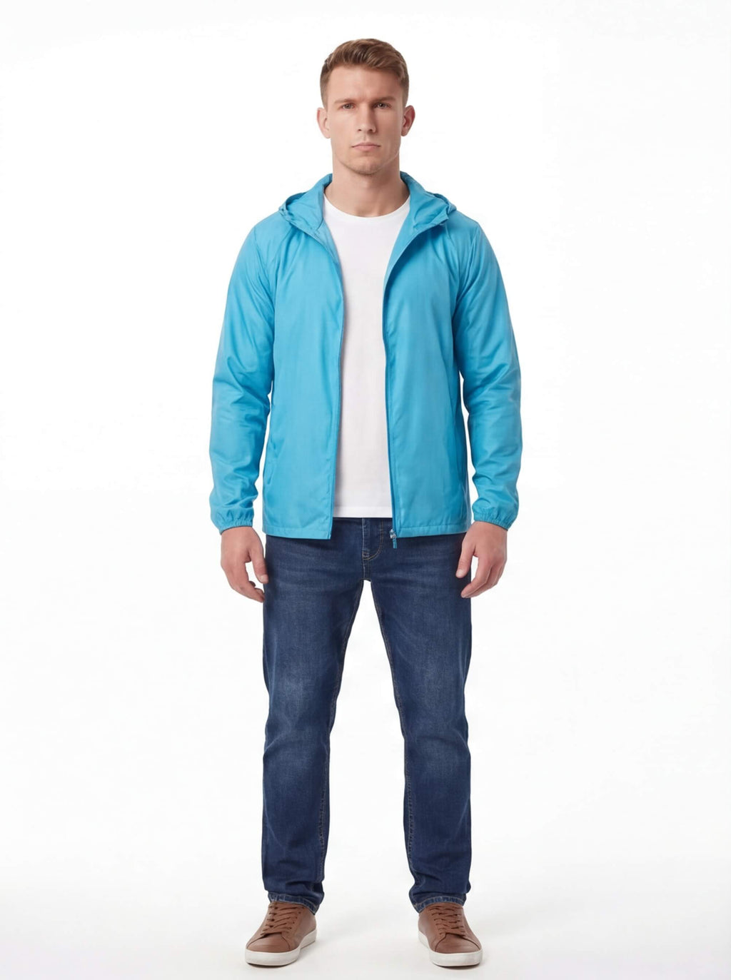 Lightweight Hooded Waterproof Jacket