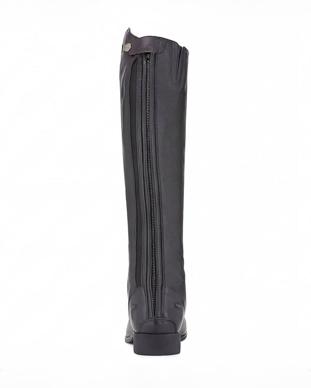 Tall Equestrian Riding Boots with Back Zipper