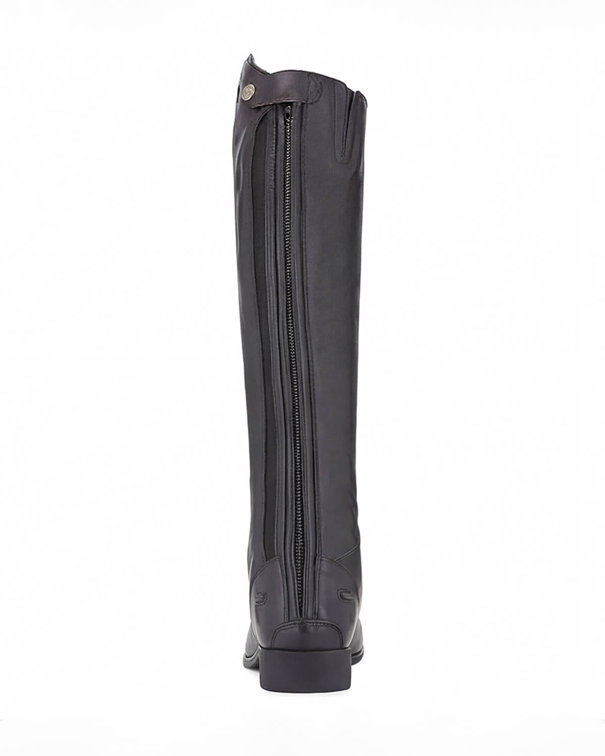 Tall Equestrian Riding Boots with Back Zipper