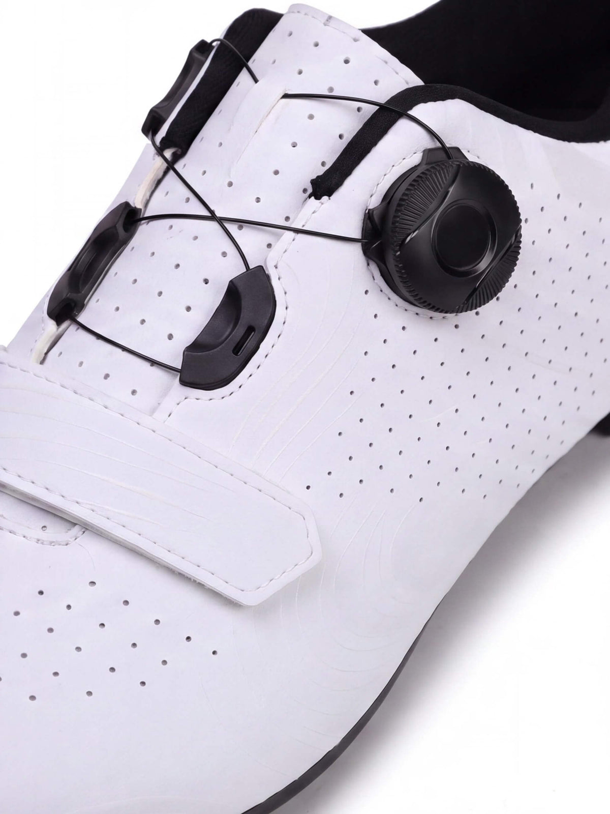 Road Cycling Shoes with Dial and Strap Closure