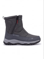 Mid-Height Snow Boots with Side-Zip Entry