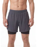 2-in-1 Running Shorts with Phone Pocket Liner