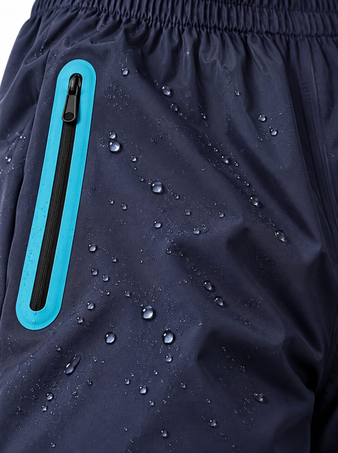 Packable Hiking Rain Shell Pants with Sealed Seams