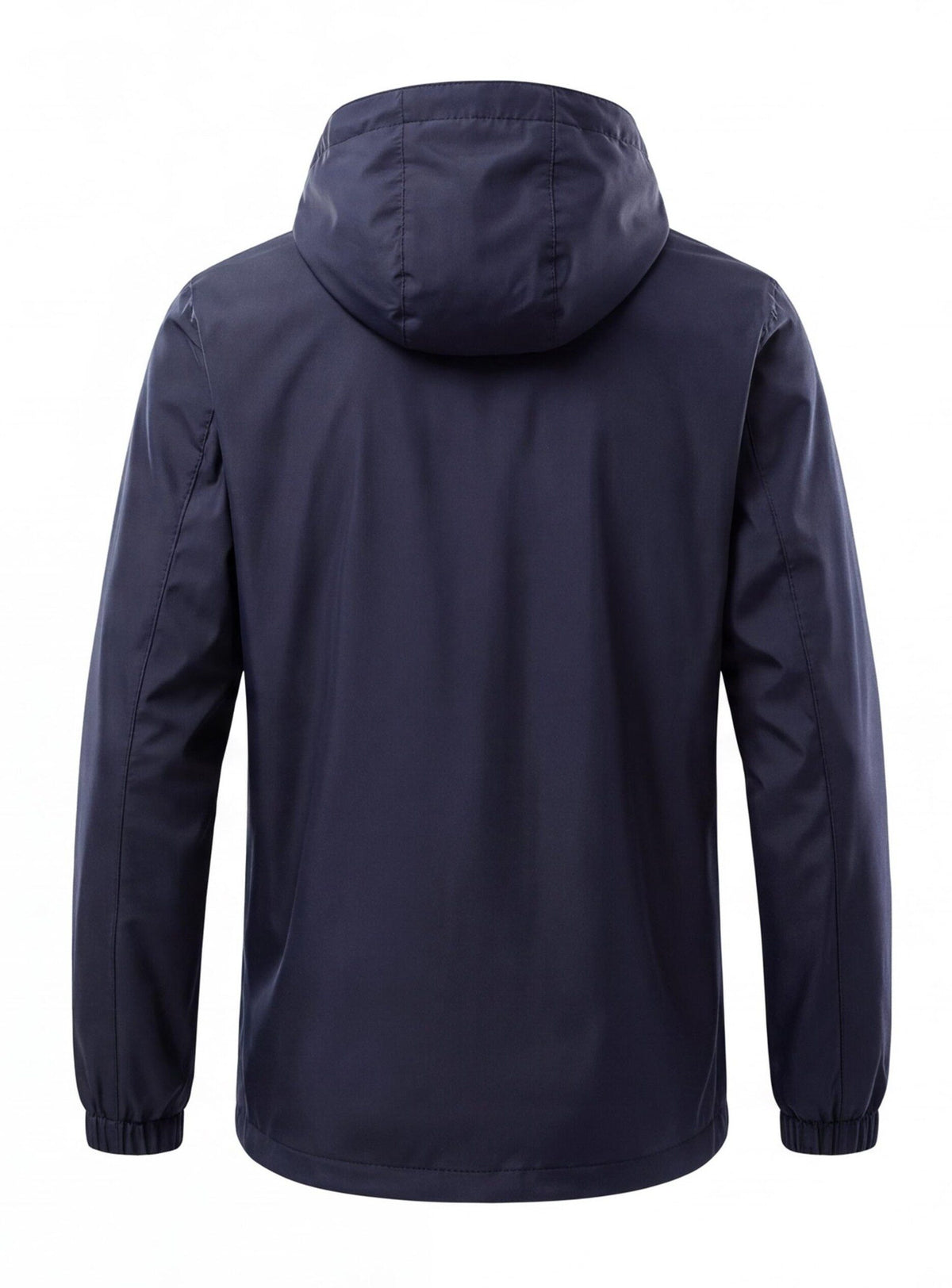Lightweight Hooded Active Jacket with Zippered Pockets