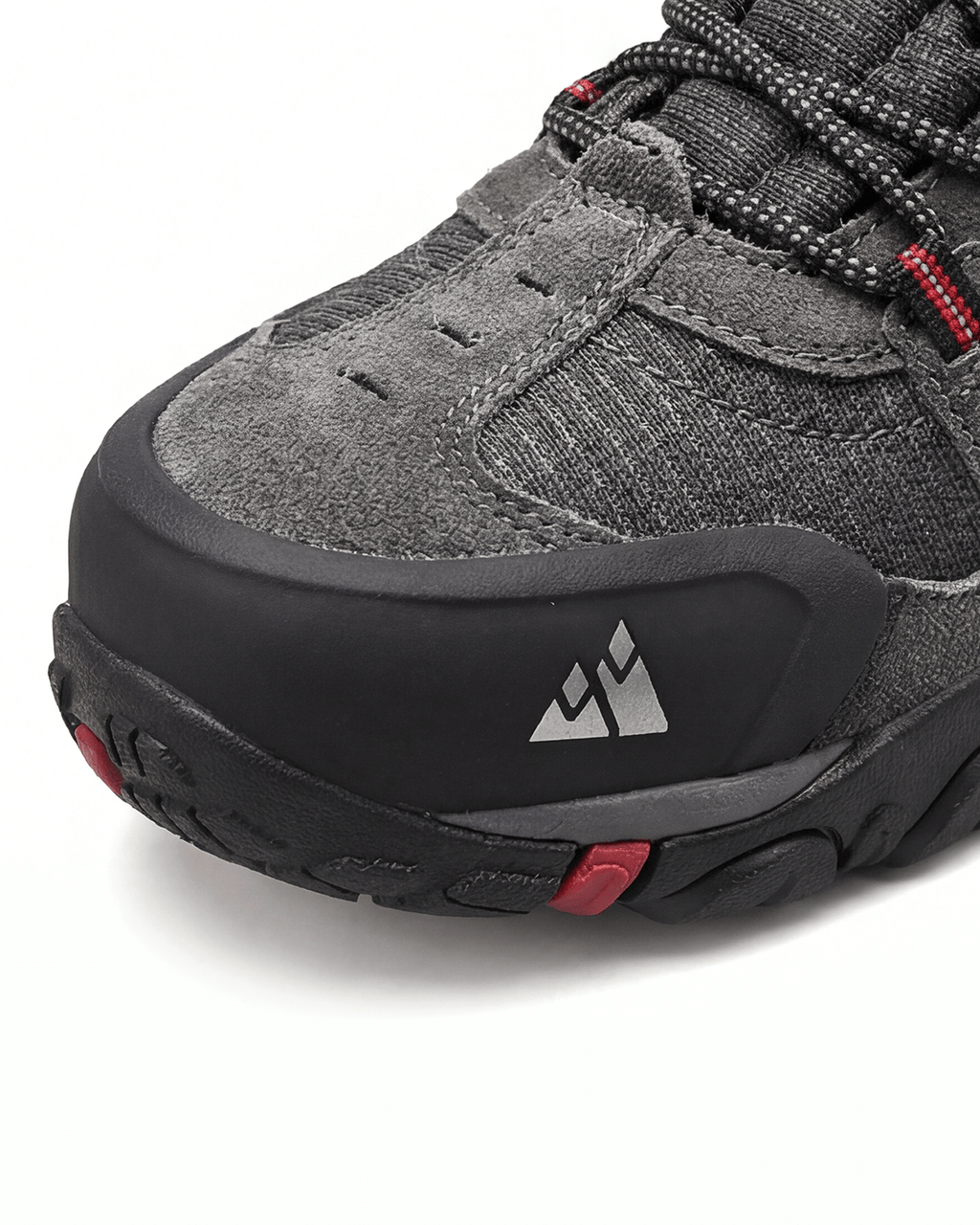 Rugged Lace-Up Outdoor Hiking Shoes with Grip Sole