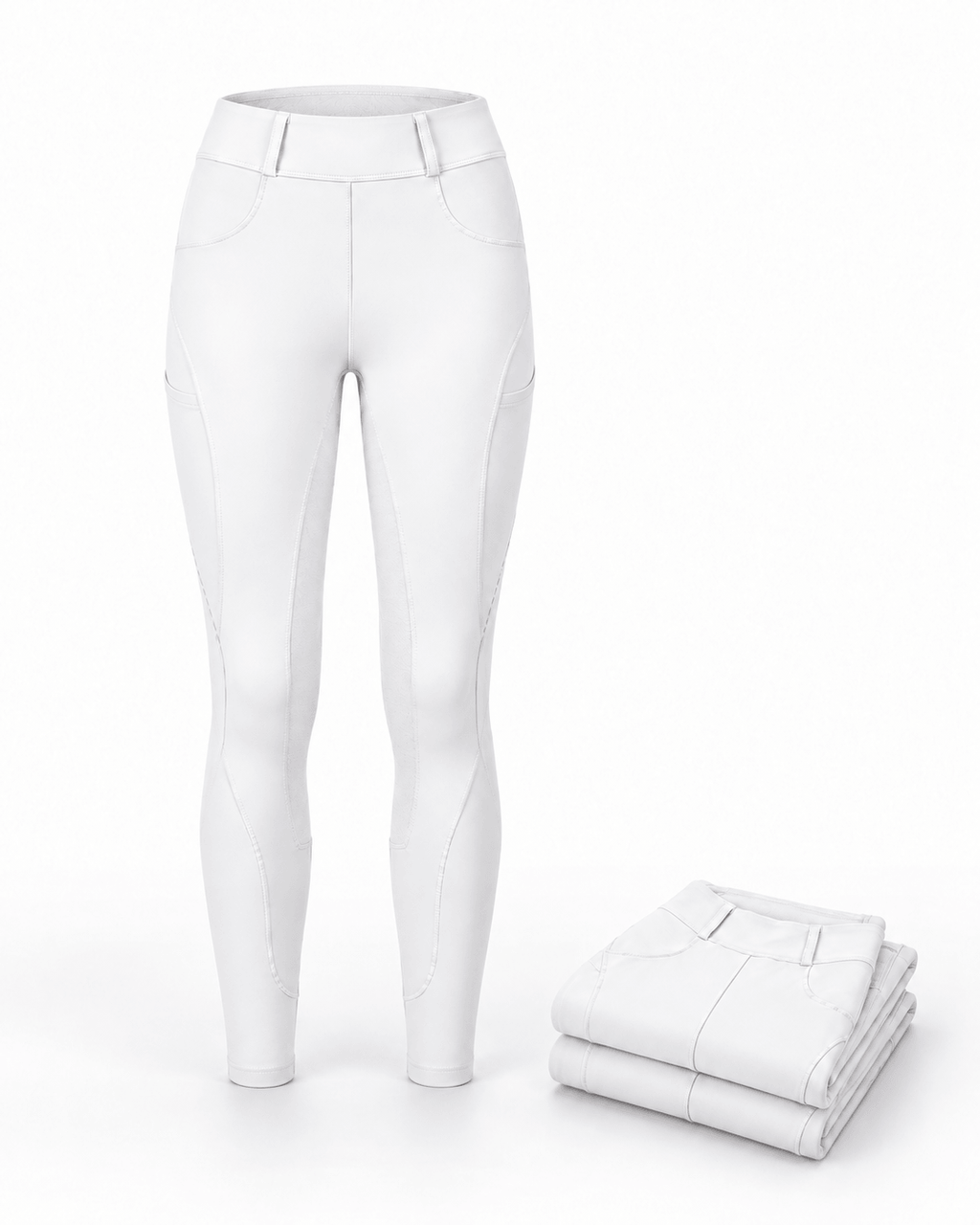 High Waist Equestrian Riding Breeches 3-Pack