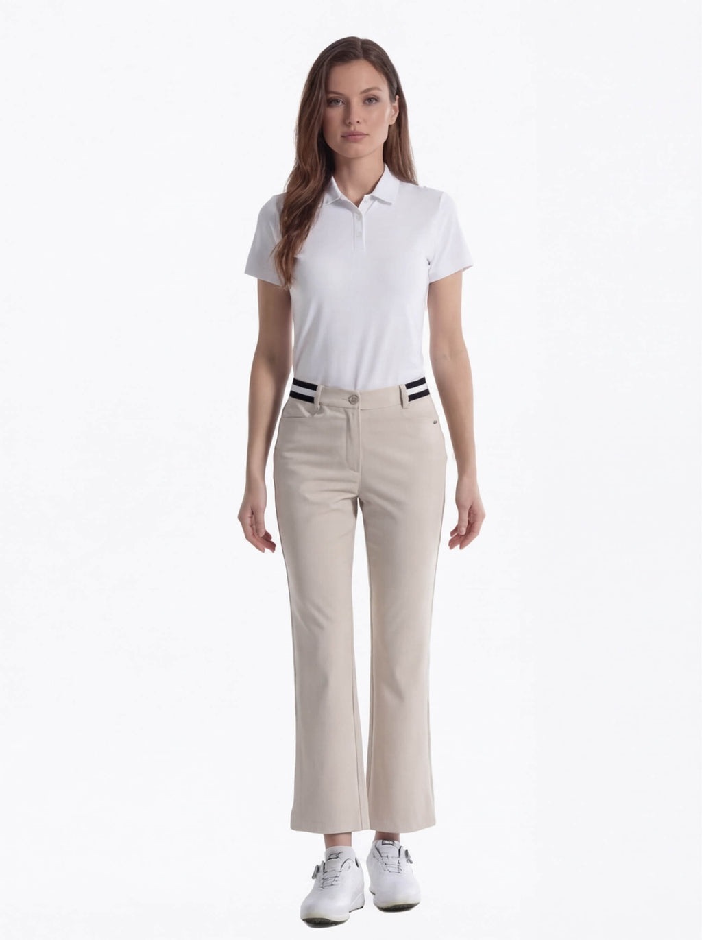 Women’s Golf Trousers with Tailored Straight-Leg Fit