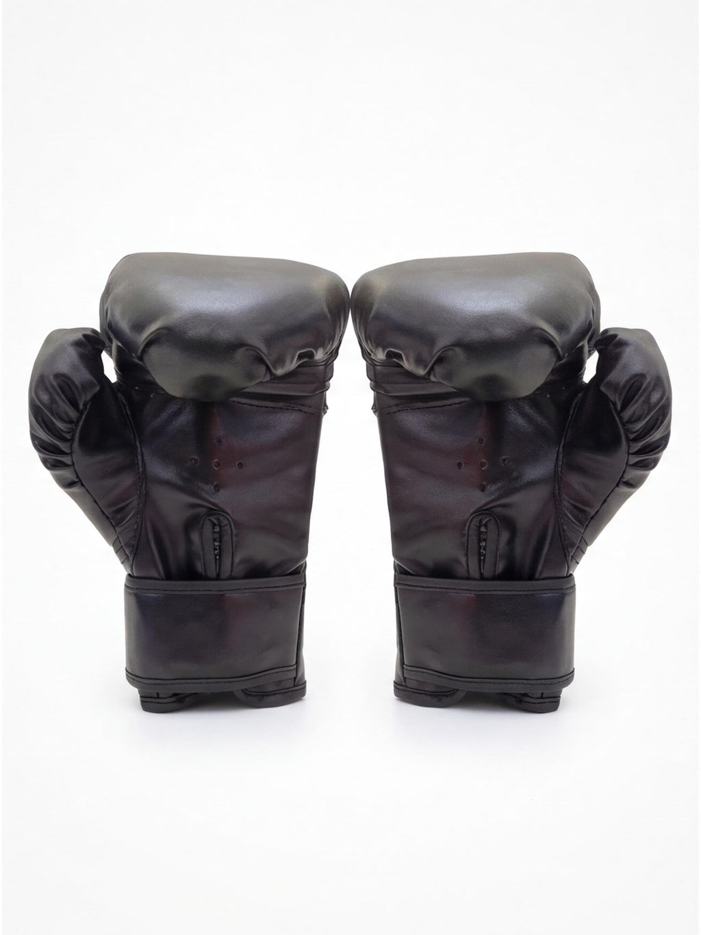 Boxing Training Gloves with Wraparound Wrist Closure