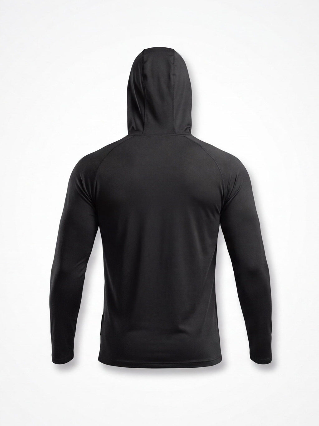 Men's Lightweight Hooded Training Top with Thumb Holes