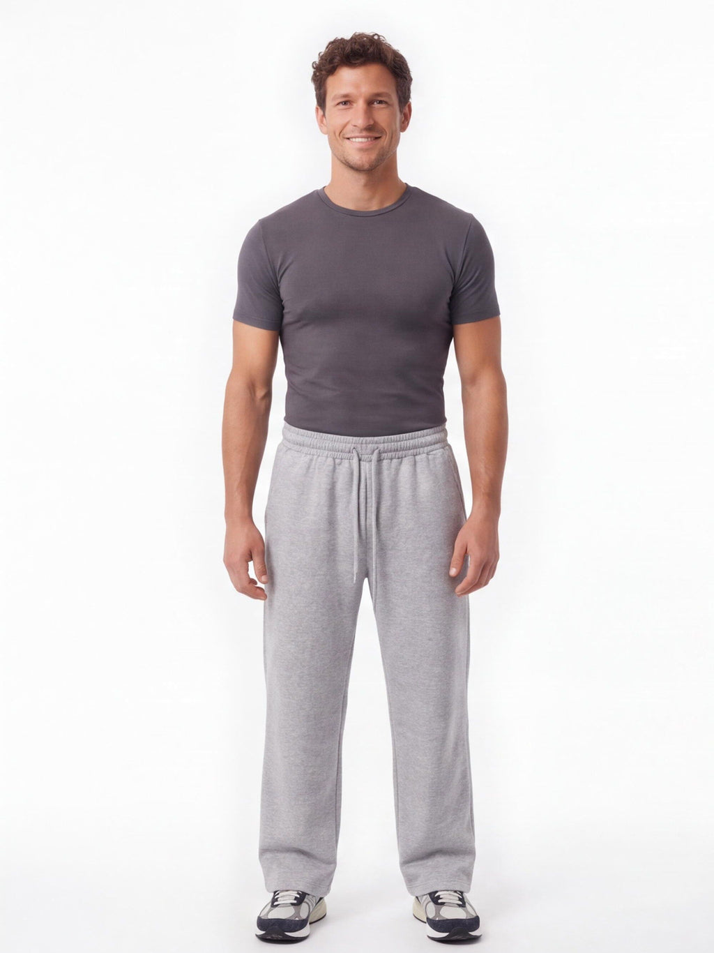 Unisex Baggy Wide-Leg Training Sweatpants