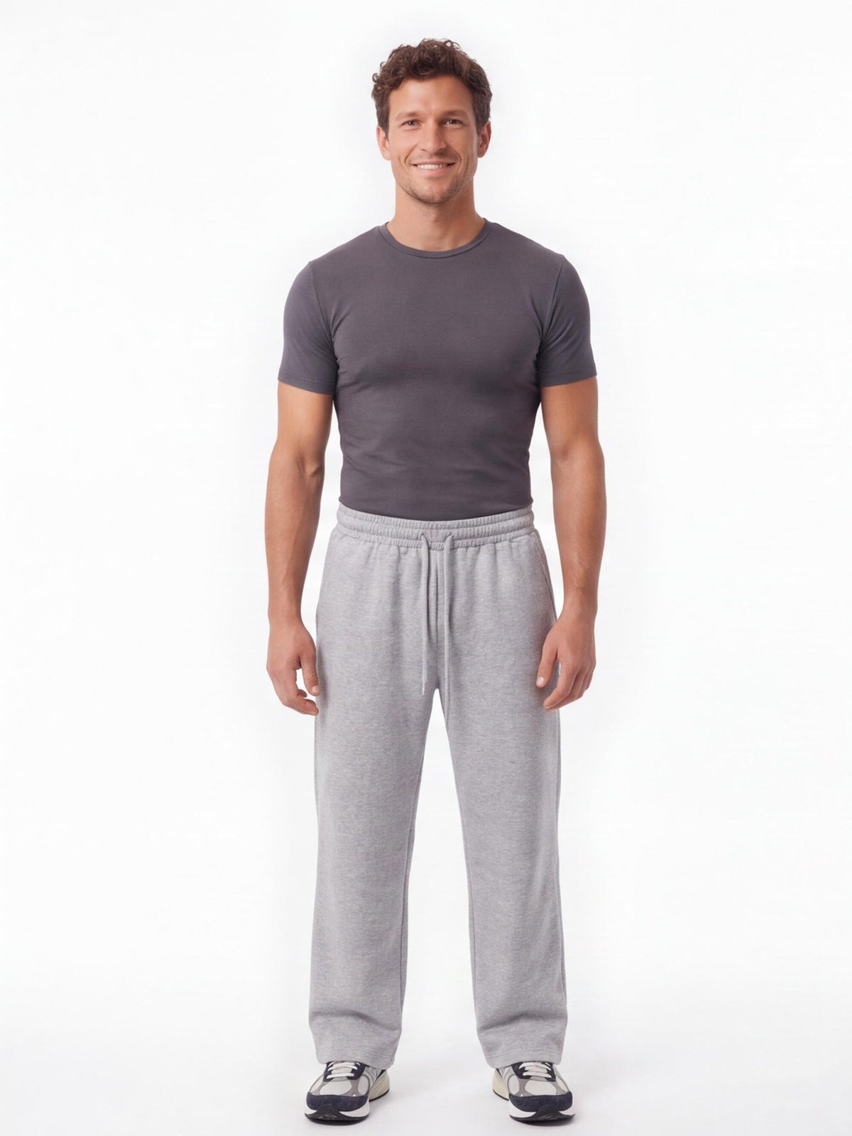 Unisex Baggy Wide-Leg Training Sweatpants