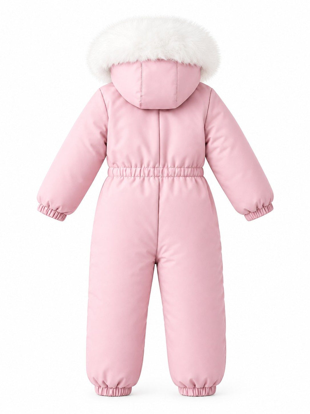 Kids' Padded One-Piece Hooded Snowsuit