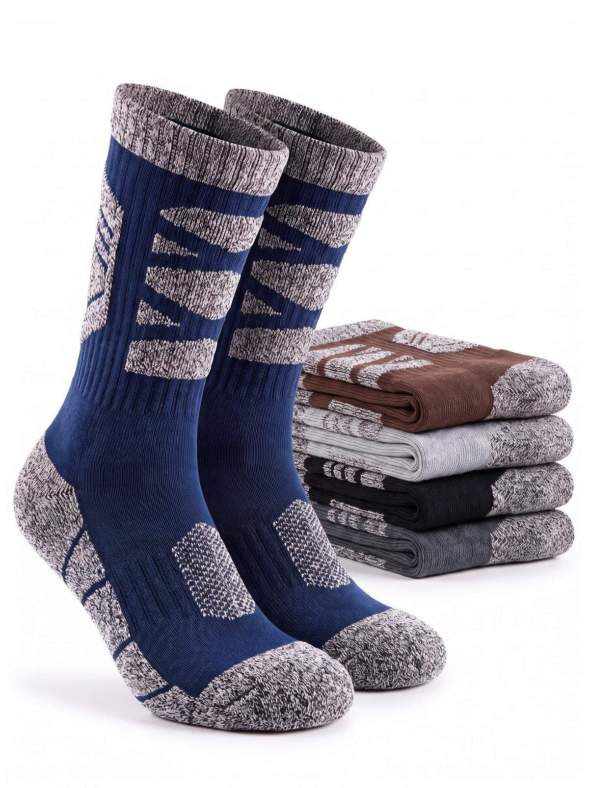 Cushioned Trekking Socks 5-Pack