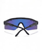 UV400 Wraparound Shield Sunglasses for Cycling and Hiking