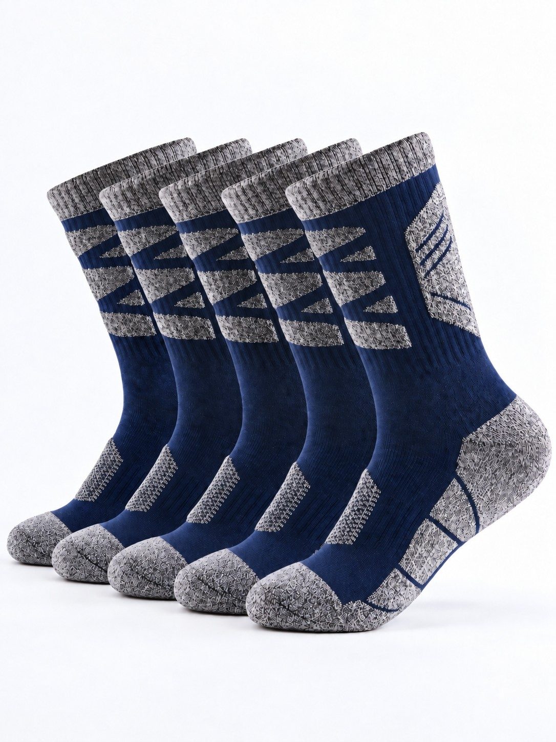 Cushioned Trekking Socks 5-Pack