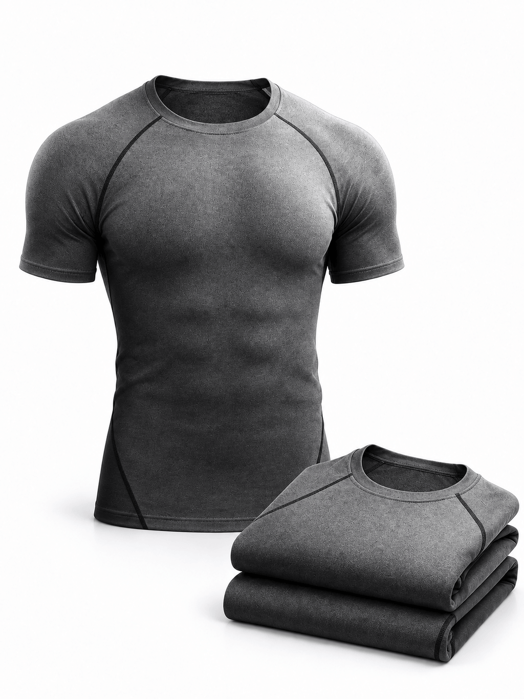 Men's Short Sleeve Compression Shirts 3-Pack