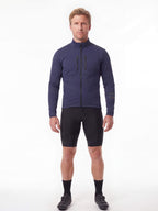 Insulated Cycling Jacket with Dual Chest Zipper Pockets
