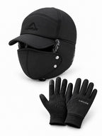 Winter Hat, Face Mask & Touchscreen Gloves Set