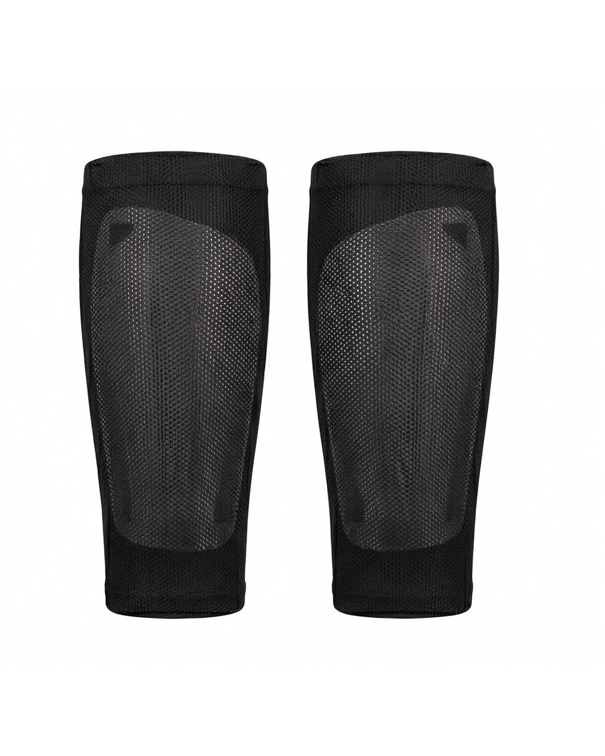 Soccer Shin Guards with Compression Sleeves Set