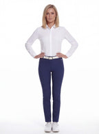 Women’s Golf Pants with Belt Loops and Pockets
