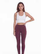 Women's High-Waist Hiking Leggings with Trail Pockets