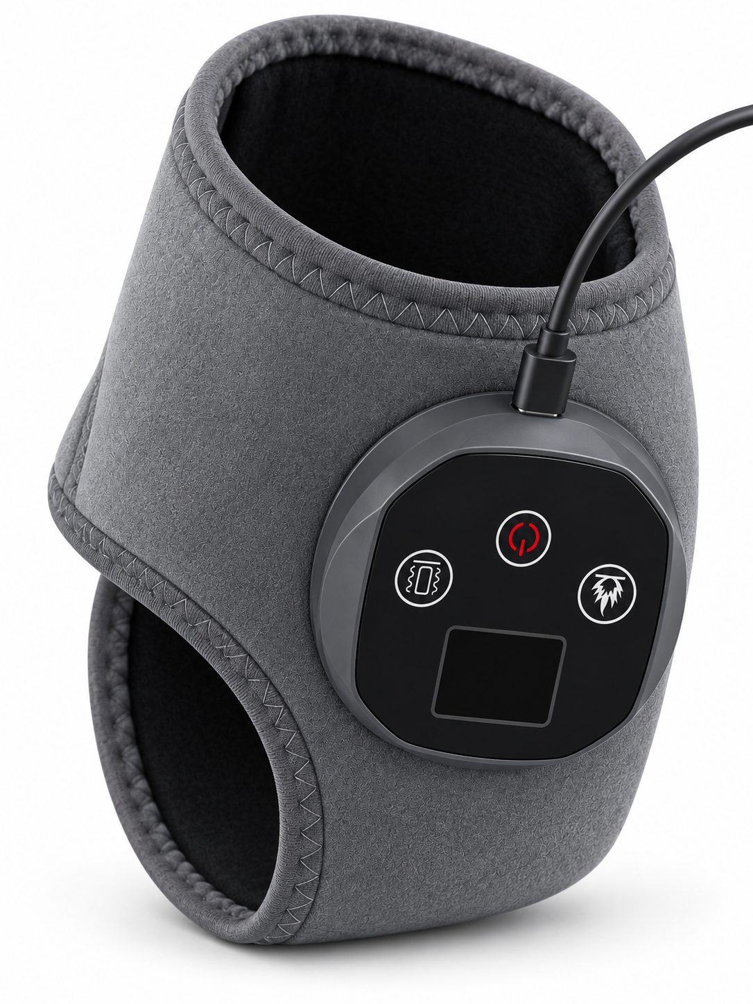 Heated Ankle Massager Wrap with Vibration