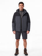 Insulated Hooded Winter Hiking Jacket