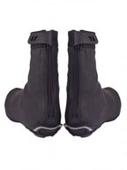 Cycling Overshoes with Rear Zipper and Ankle Strap
