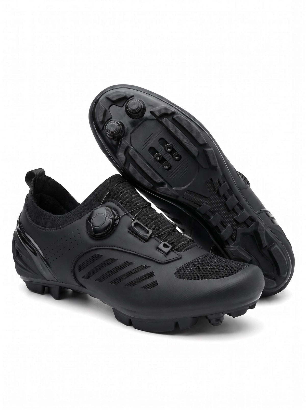 Mountain Cycling Shoes with Dial Closure and Lugged Outsole