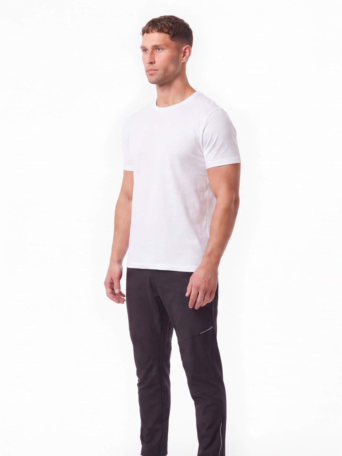Men’s Full-Length Cycling Pants with Reflective Details