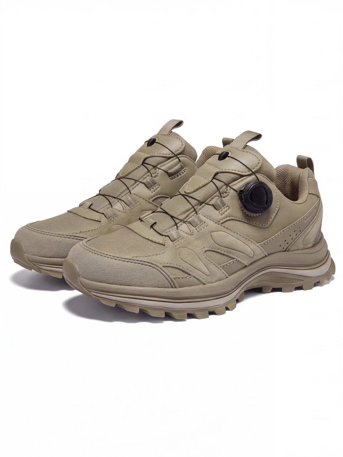 Dial-Closure Trail Shoes with Layered Support and Lugged Grip