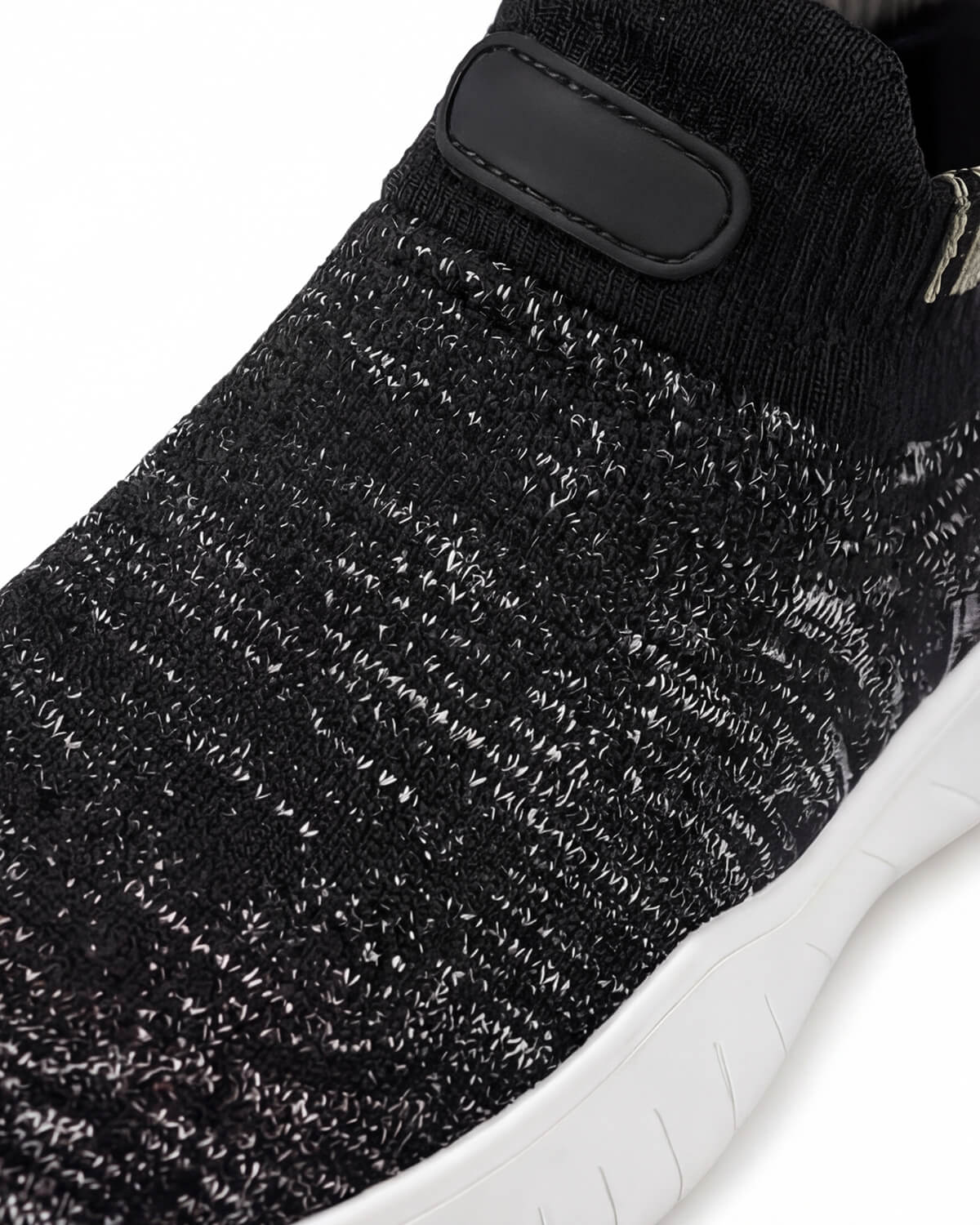 Sock-Style Slip-On Walking Shoes with Cushioned Sole