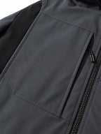 8000mm Waterproof Hiking Shell with Adjustable Hood